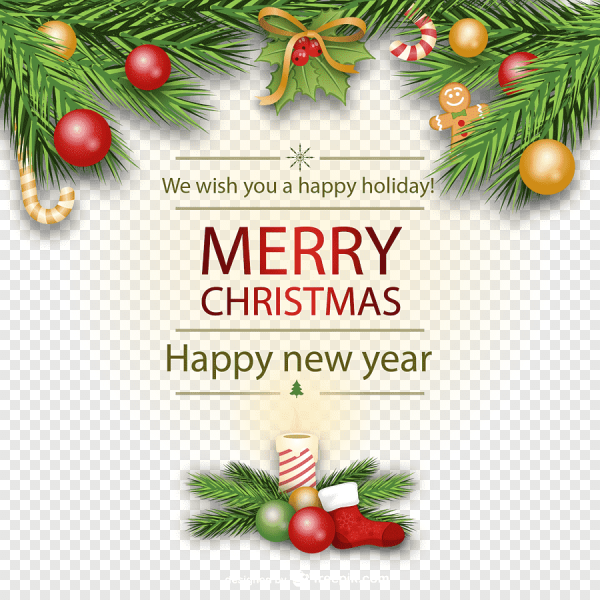 Рождественский плакат