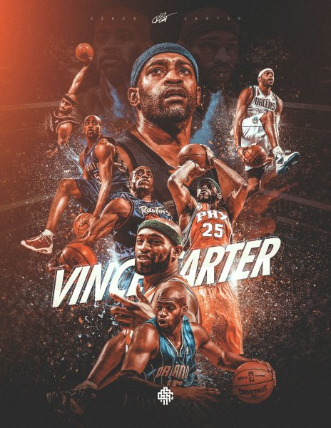 NBA Art Vince Carter