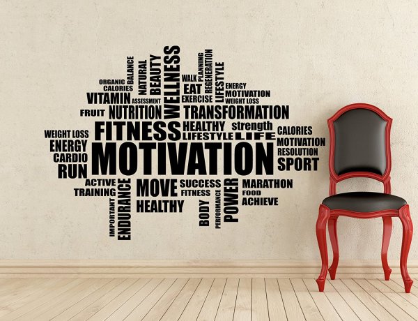 Мотивационные фразы на стену