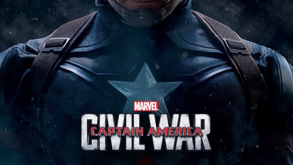 Captain America Civil War Постер