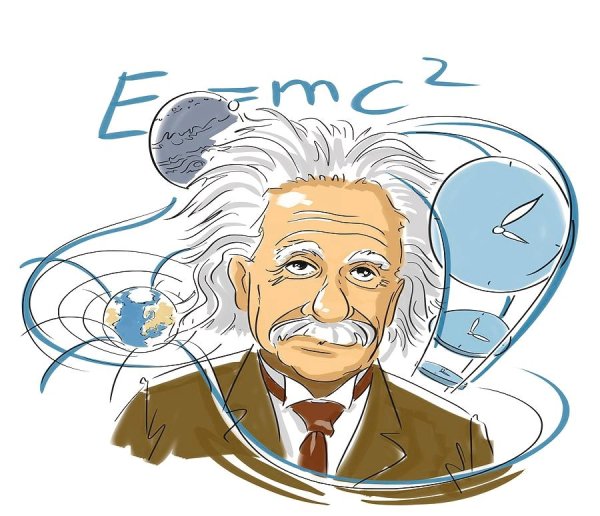 Альберт Эйнштейн лазер