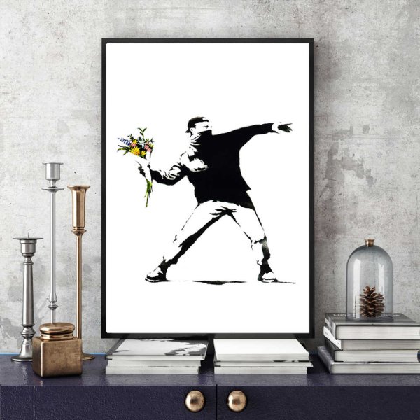 Бэнкси на холсте