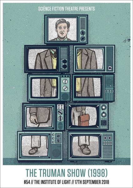 The Truman show, 1998 постеры