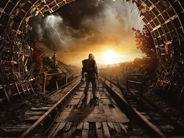 Постер к игре метро исход