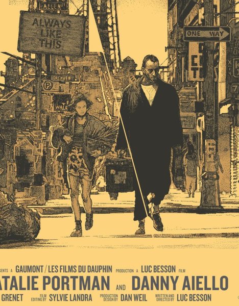 Леон фильм Постер