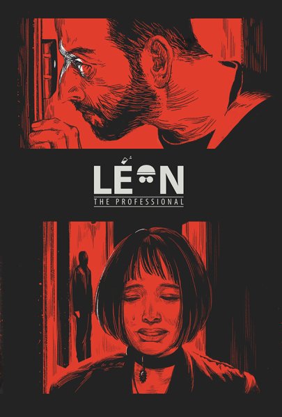 Леон фильм 1994 Постер