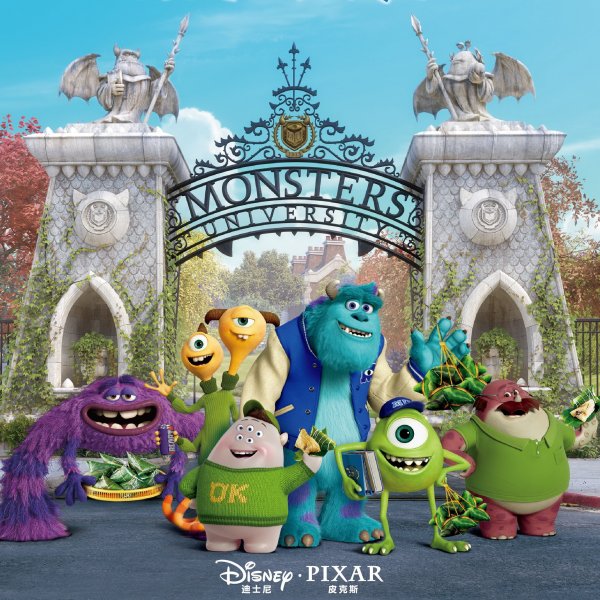 Университет монстров poster