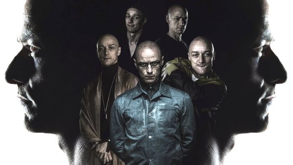 Фильмы стекло сплит и Неуязвимый