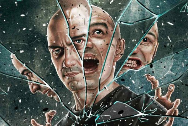 Постер на стекле