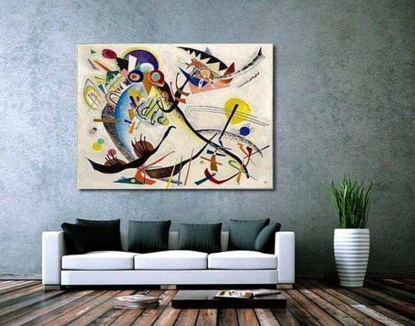 Постеры для гостиной в современном стиле