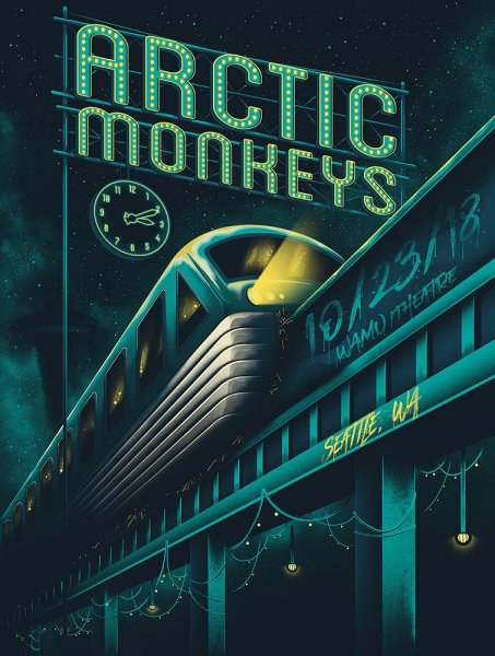 Арктик монкейс плакаты