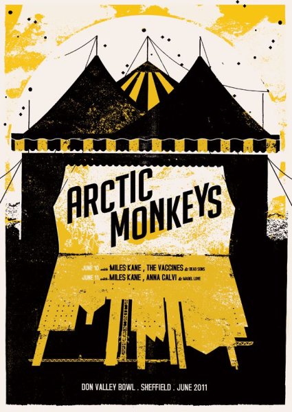 Arctic Monkeys плакат