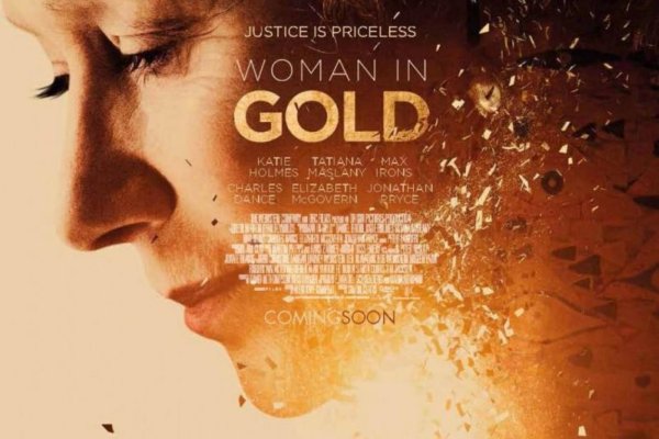 Постер черно золотой