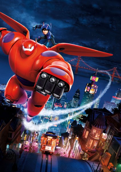 Город героев / big Hero 6 (2014) Постер