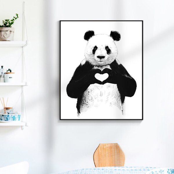 Постеры в хорошем качестве с пандами