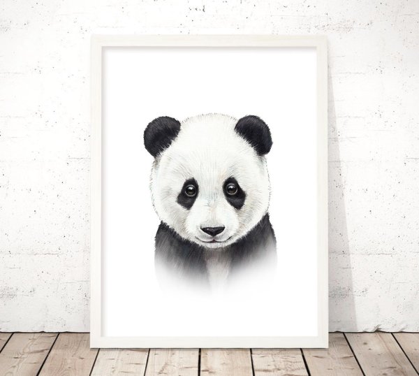 Панда плакат