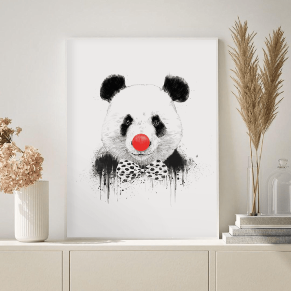 Панда плакат