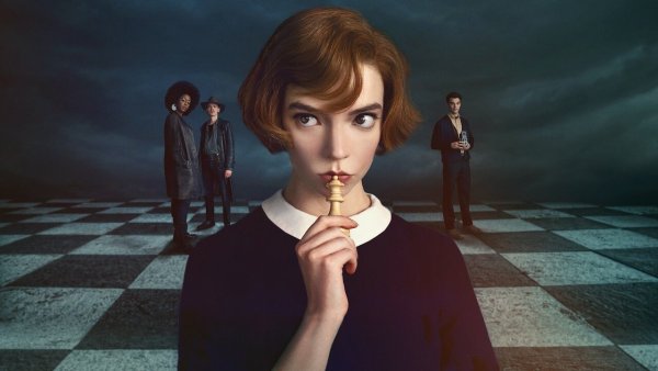 Ход королевы Нетфликс Постер