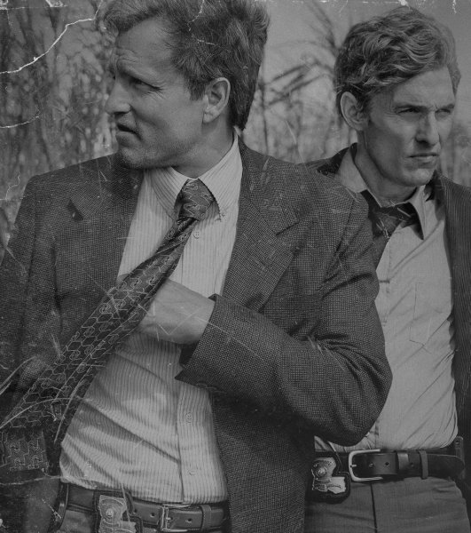 Настоящий детектив 1 сезон Постер