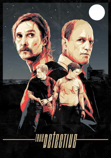 Настоящий детектив Постер