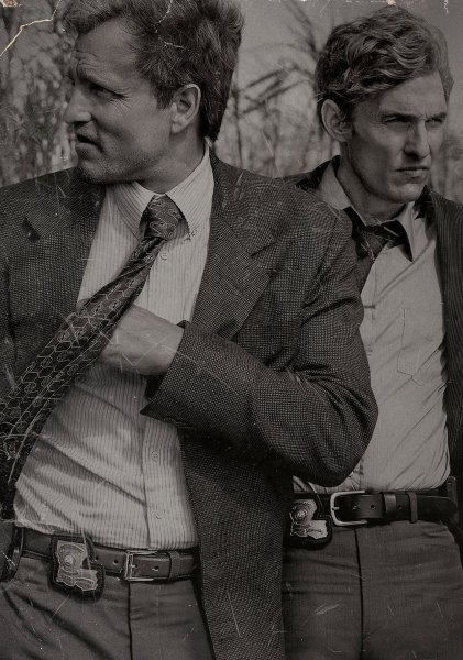 Настоящий детектив сериал обложка