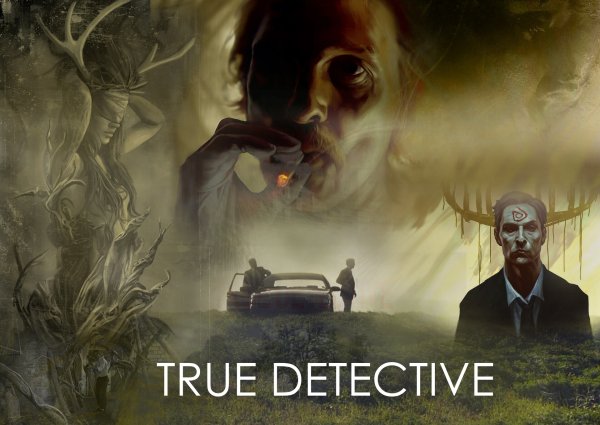 Настоящий детектив Постер