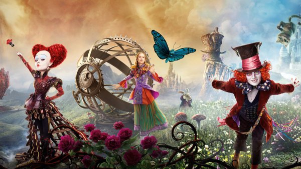 Алиса в Зазеркалье 2016 Постер