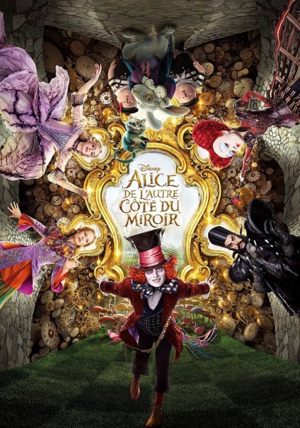 Алиса в Зазеркалье обложка фильма