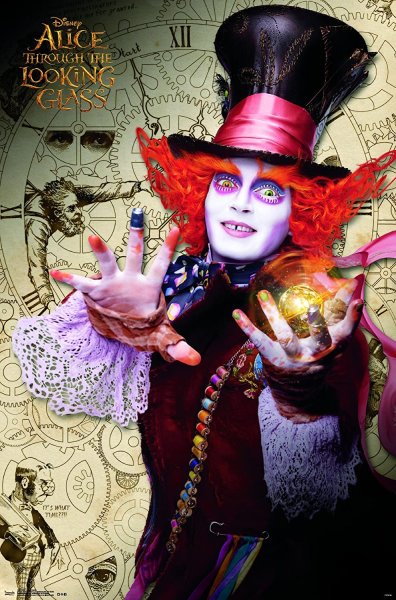 Алиса в Зазеркалье тим Бертон