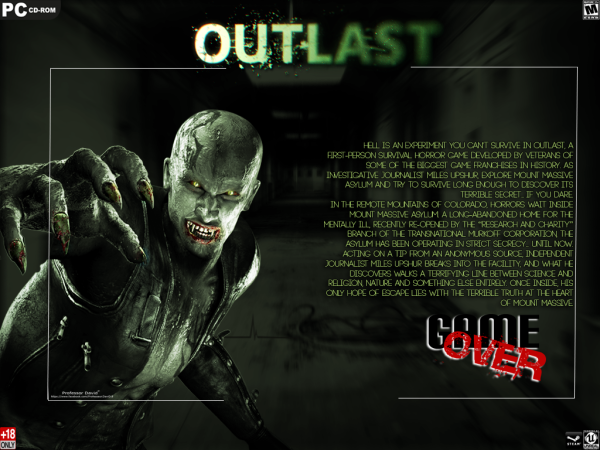 Outlast обложка официальная