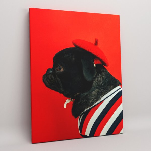 Мопс стилизованный