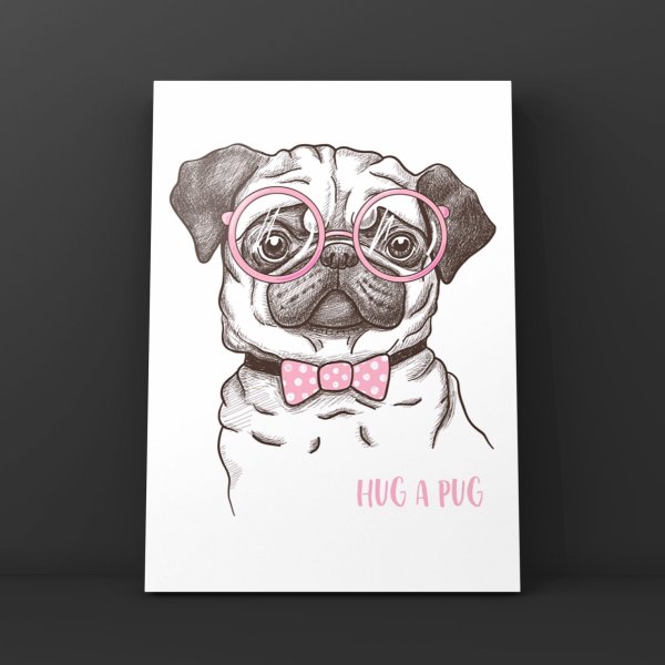 Мопс мультяшный