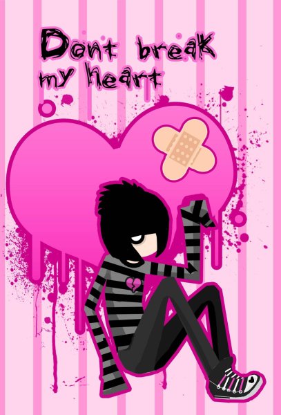 Плакаты в стиле эмо