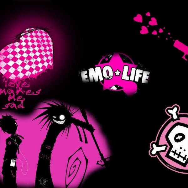 Рисунки в стиле эмо