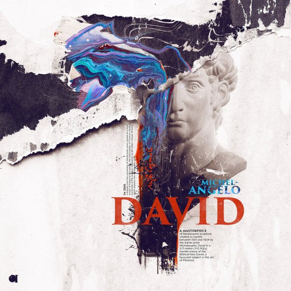 Давид Постер современный