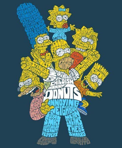 Симпсоны арт