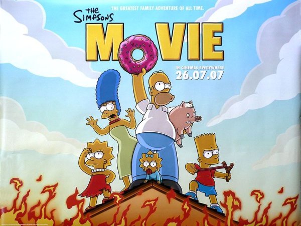 Стикербомбинг симпсоны