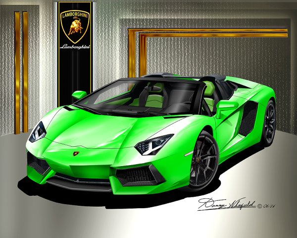 Ламборджини Постер