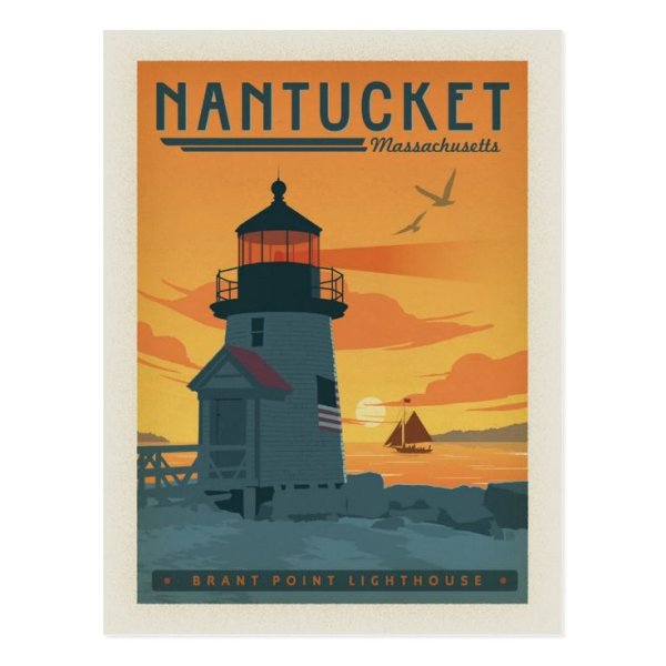 Маяк и море Постер