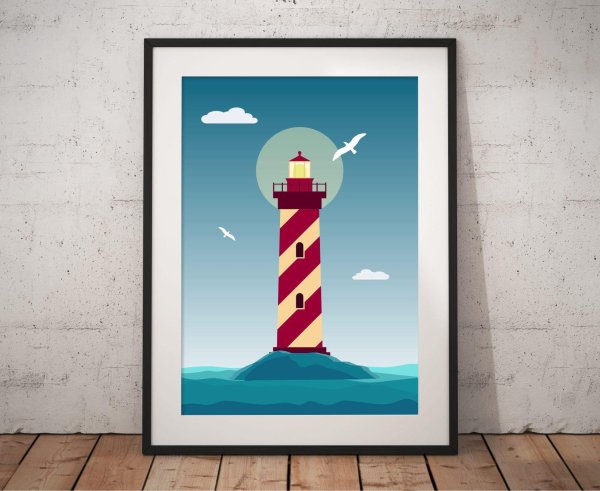 ПЬЕТТЕРИД картина, Маяк