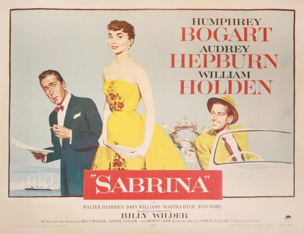 Сабрина 1954 Постер