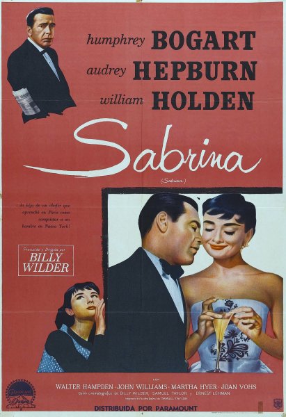 Sabrina 1954 Постер