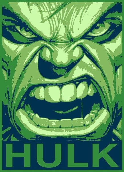 Халк плакат