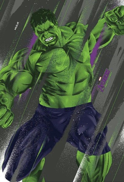 Халк Марвел Постер