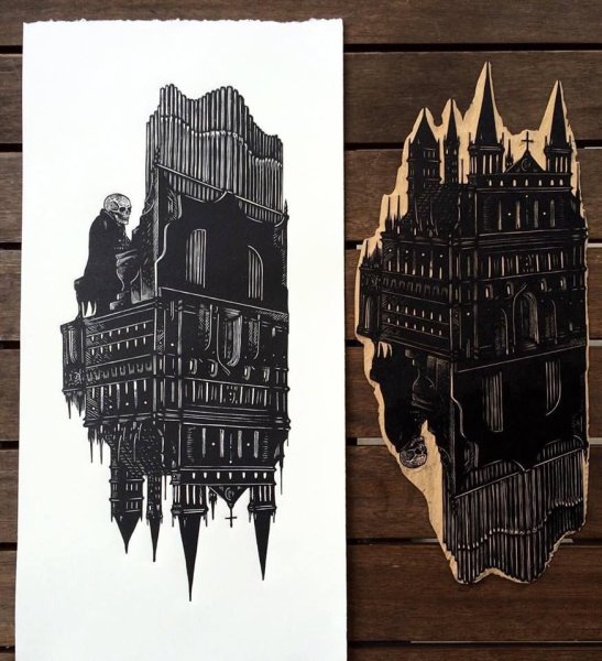 Готические Гравюры