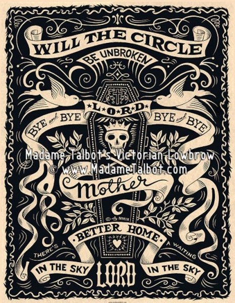 Готические плакаты