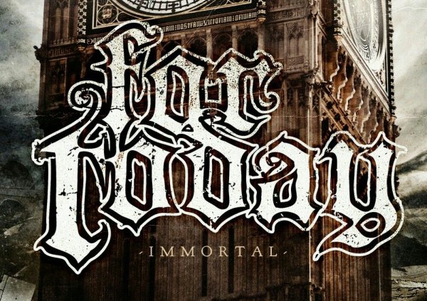 Готический шрифт Постер