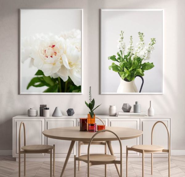 Постеры с цветами для интерьера на стену