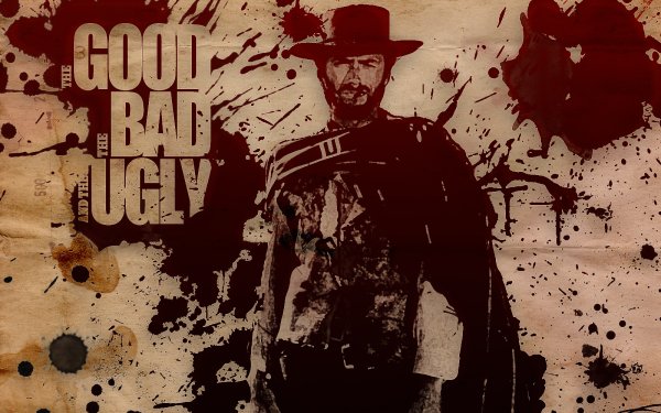 Clint Eastwood good Bad ugly Art