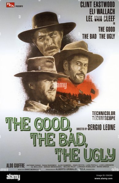 Клинт Иствуд Постер the good
